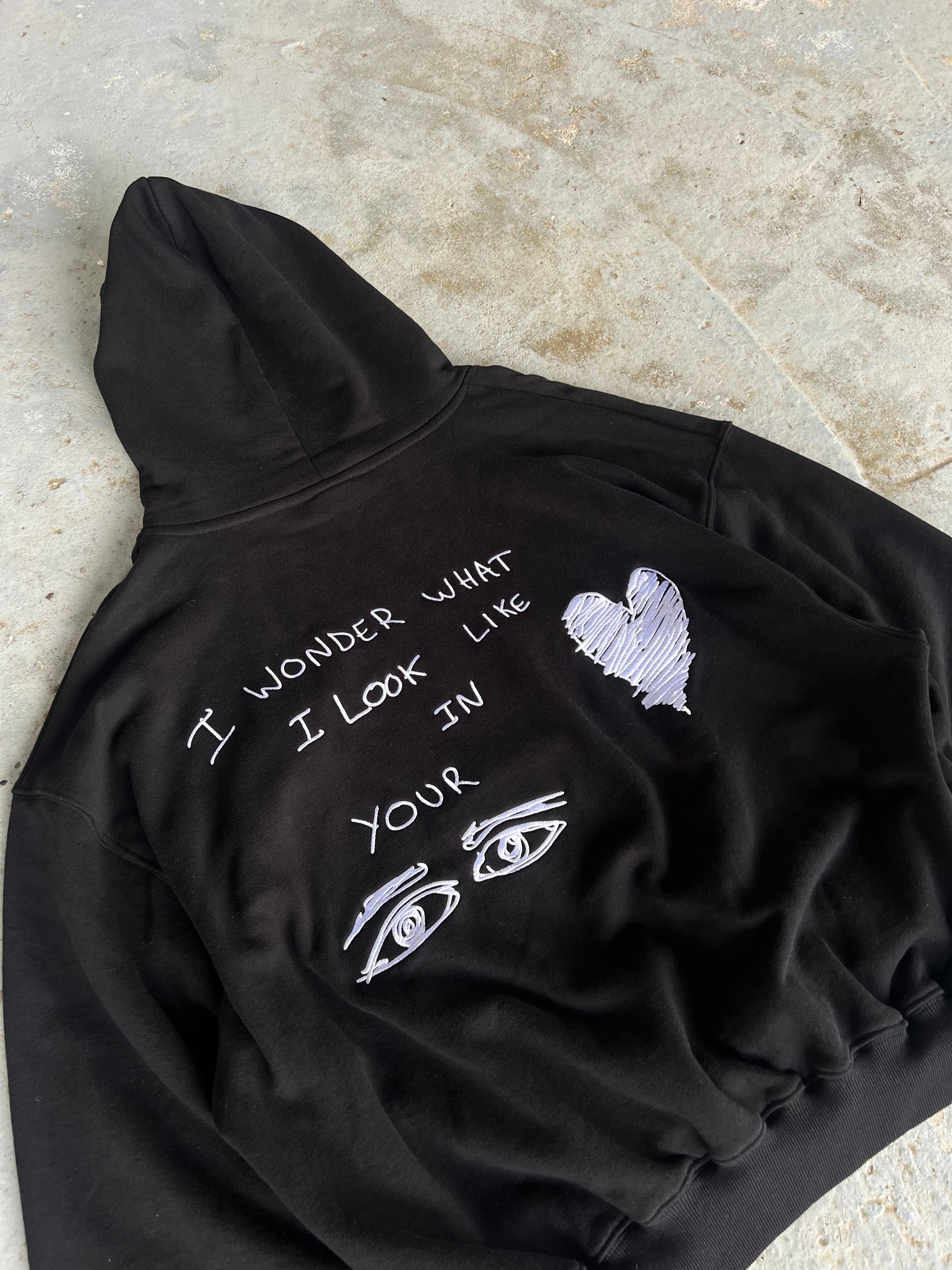 IN YOUR EYES BLK HOODIE