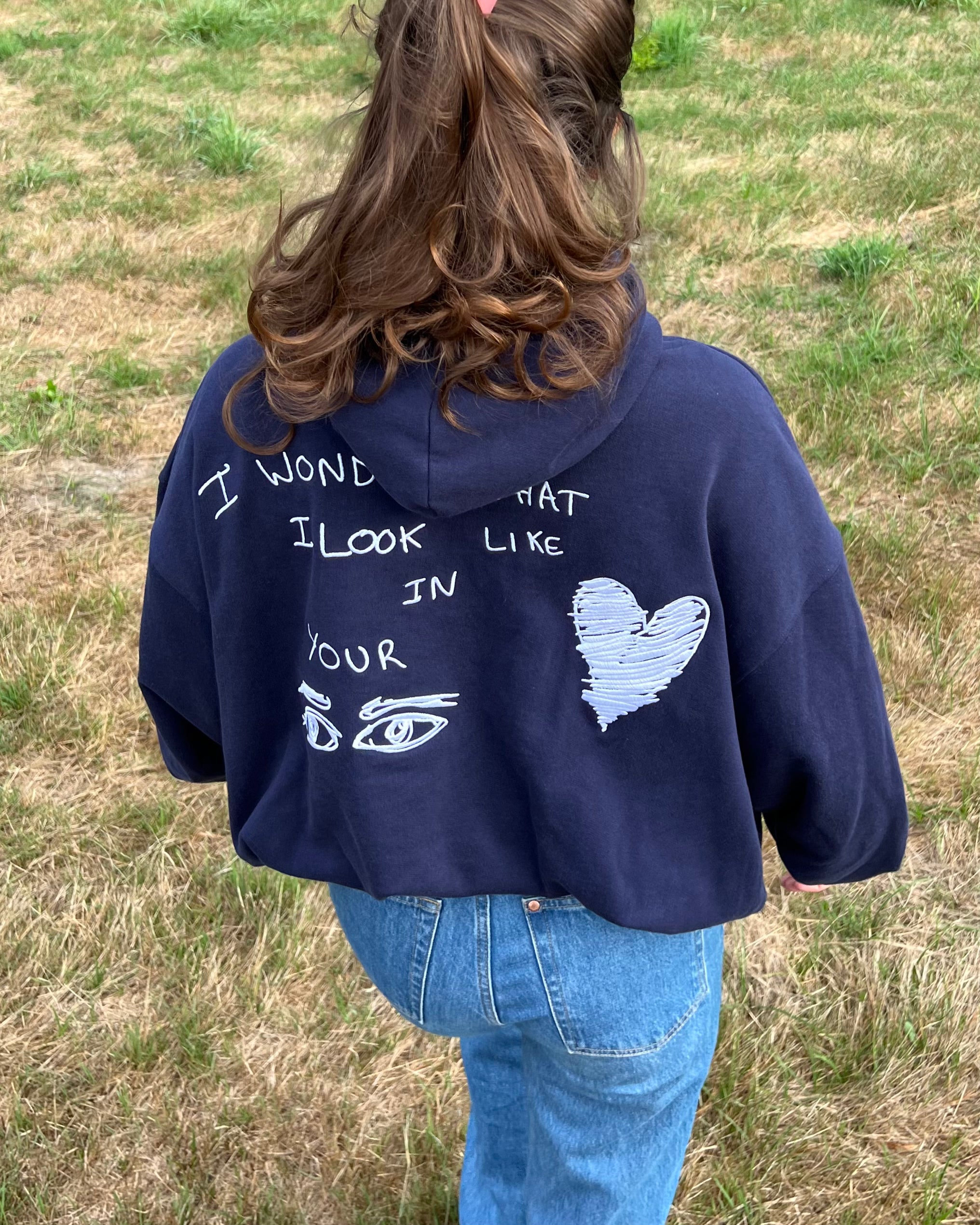 IN YOUR EYES BLK HOODIE