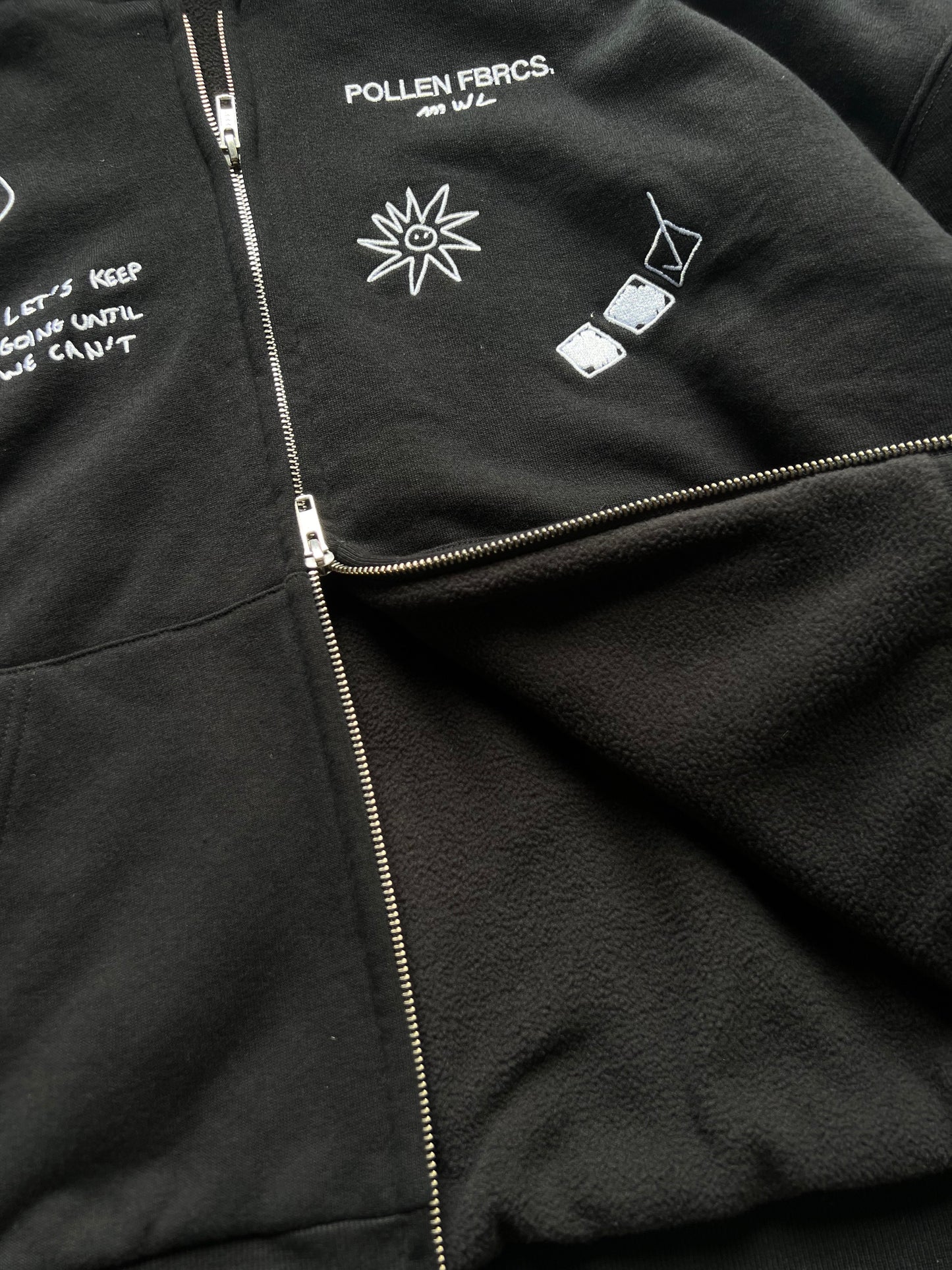 COLD DOUBLE ZIP HOODIE