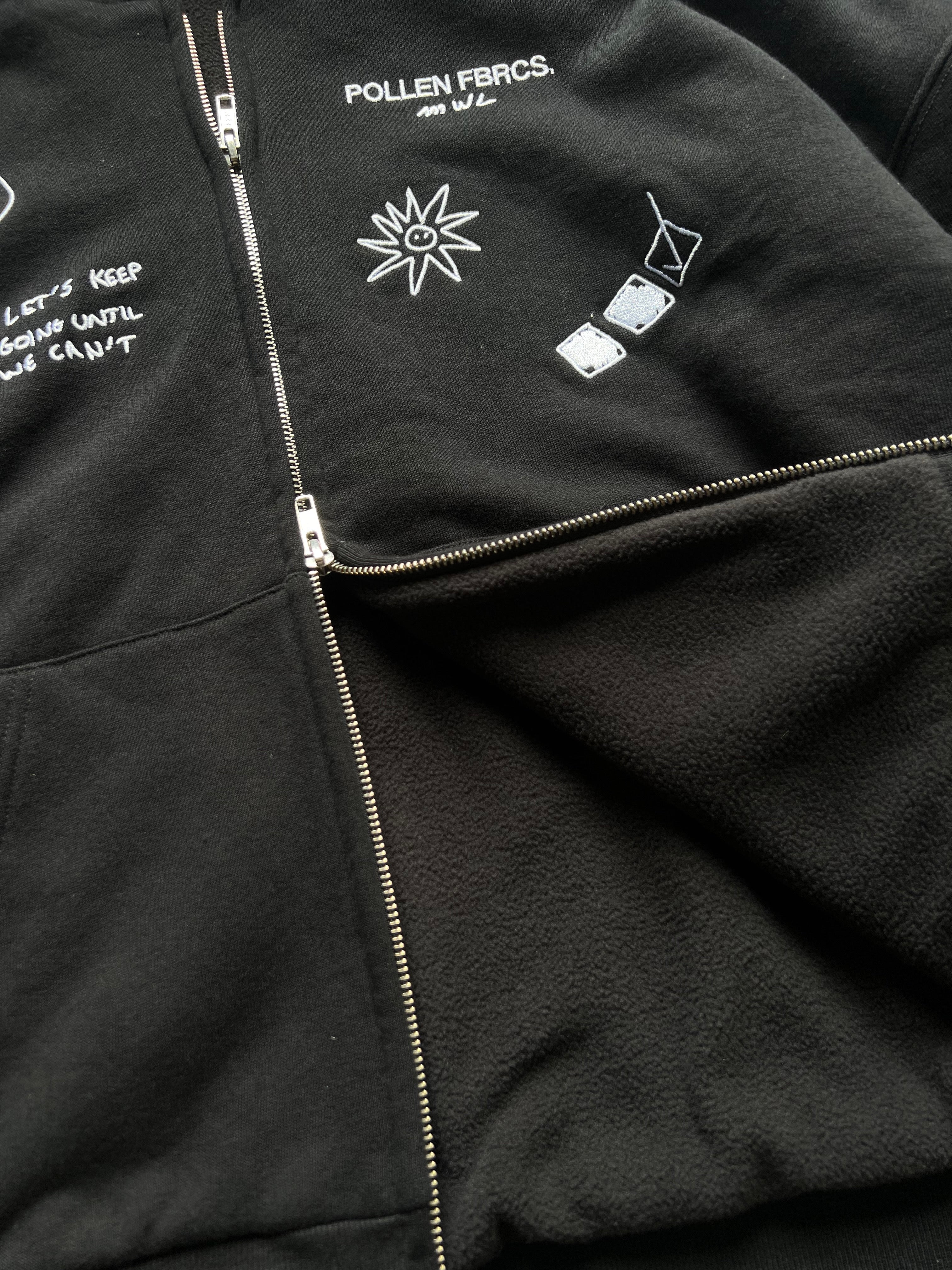 COLD DOUBLE ZIP HOODIE