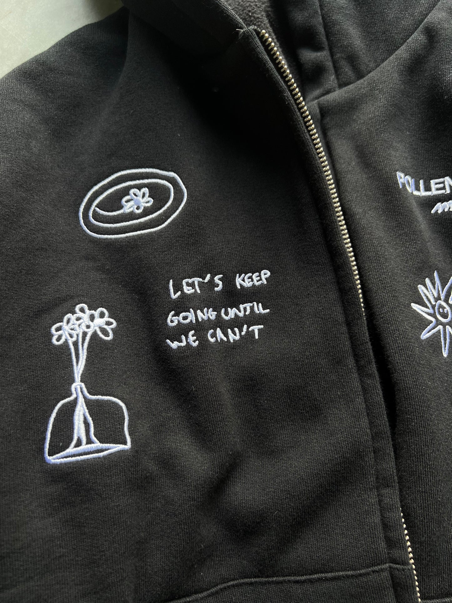 COLD DOUBLE ZIP HOODIE