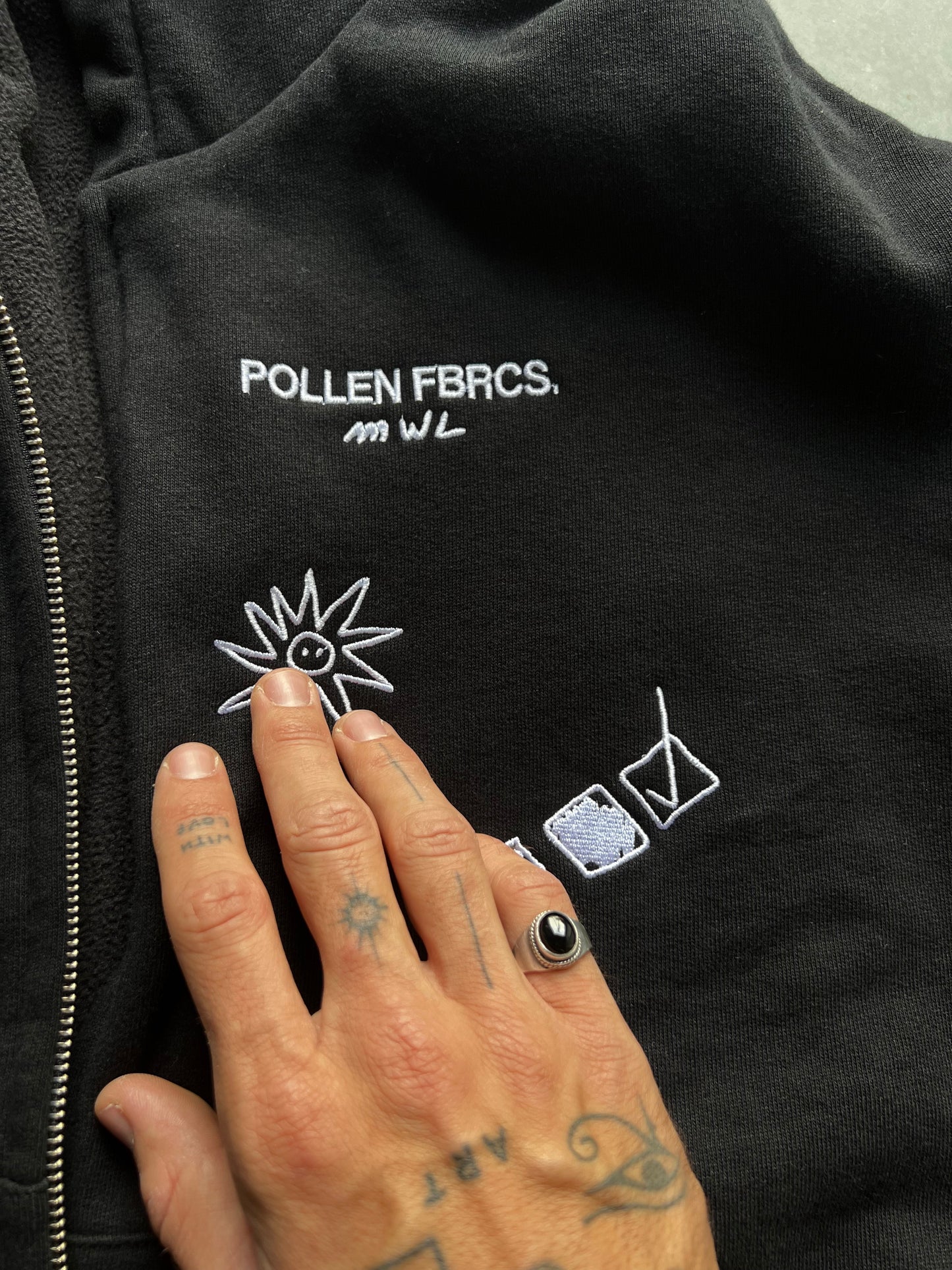 COLD DOUBLE ZIP HOODIE