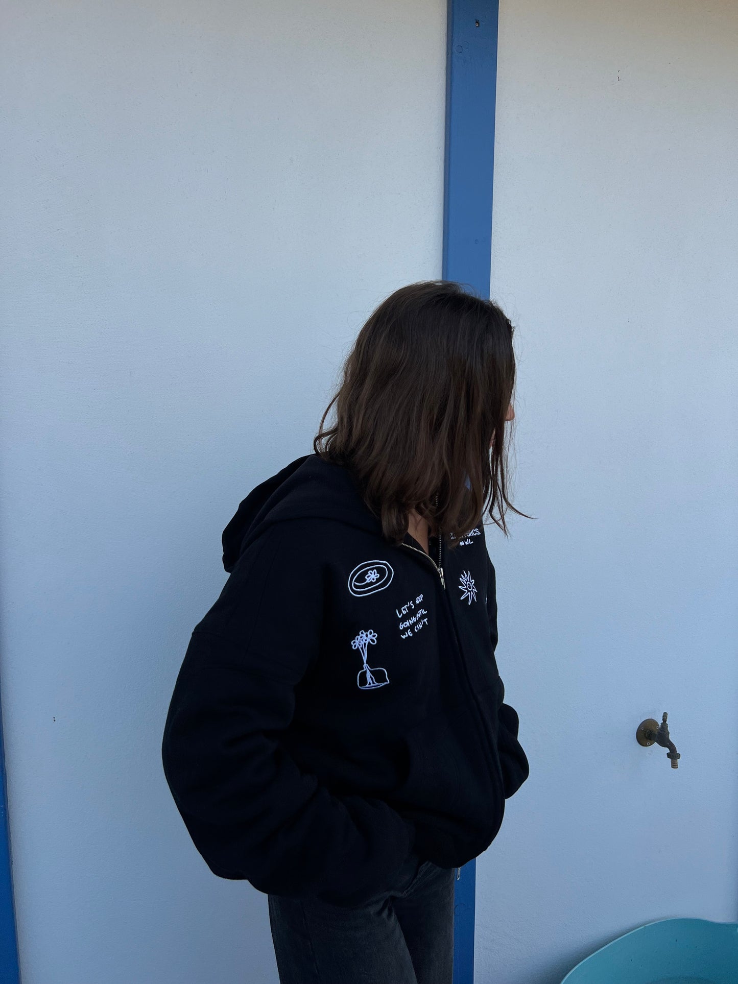 COLD DOUBLE ZIP HOODIE