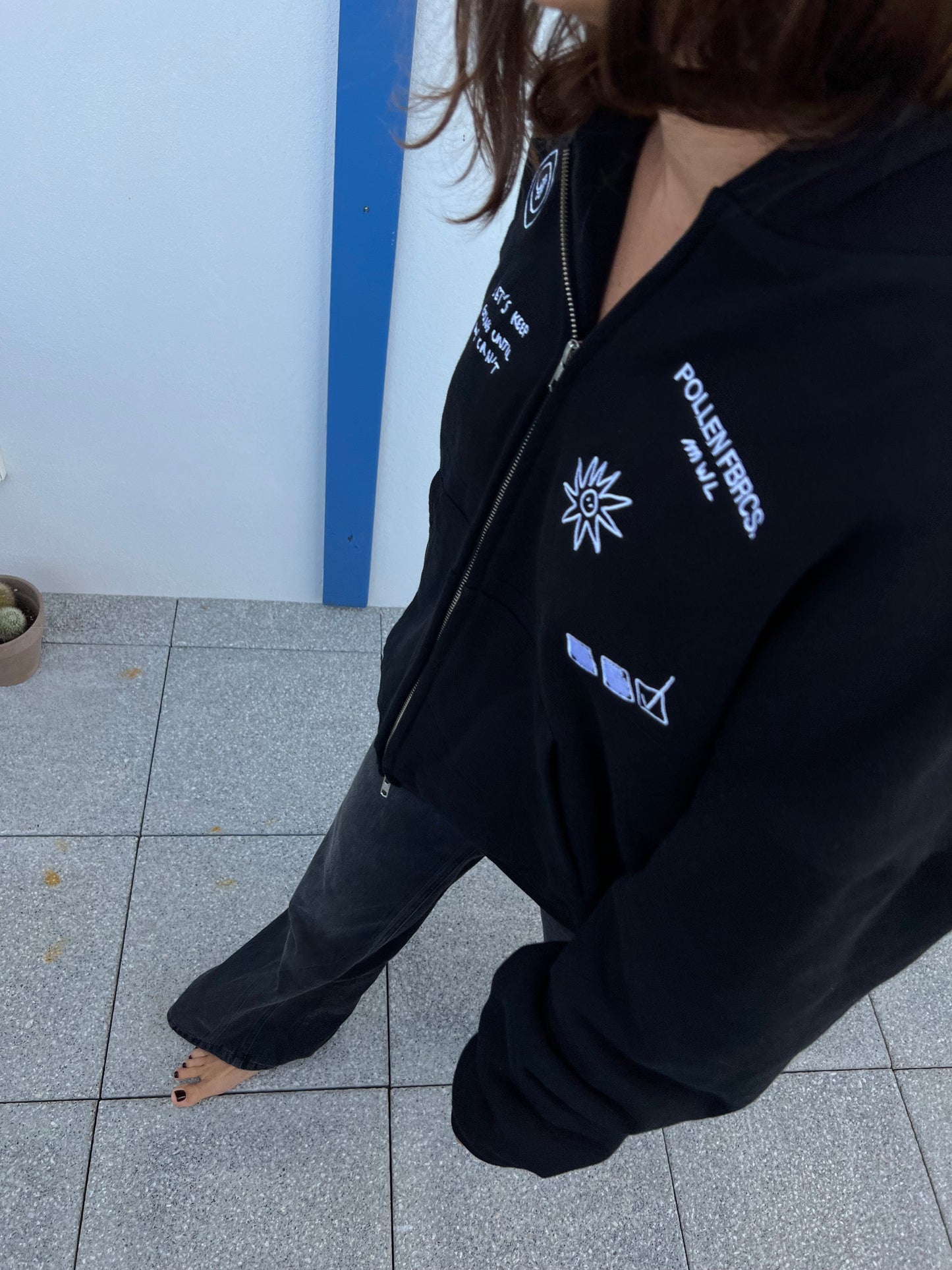 COLD DOUBLE ZIP HOODIE