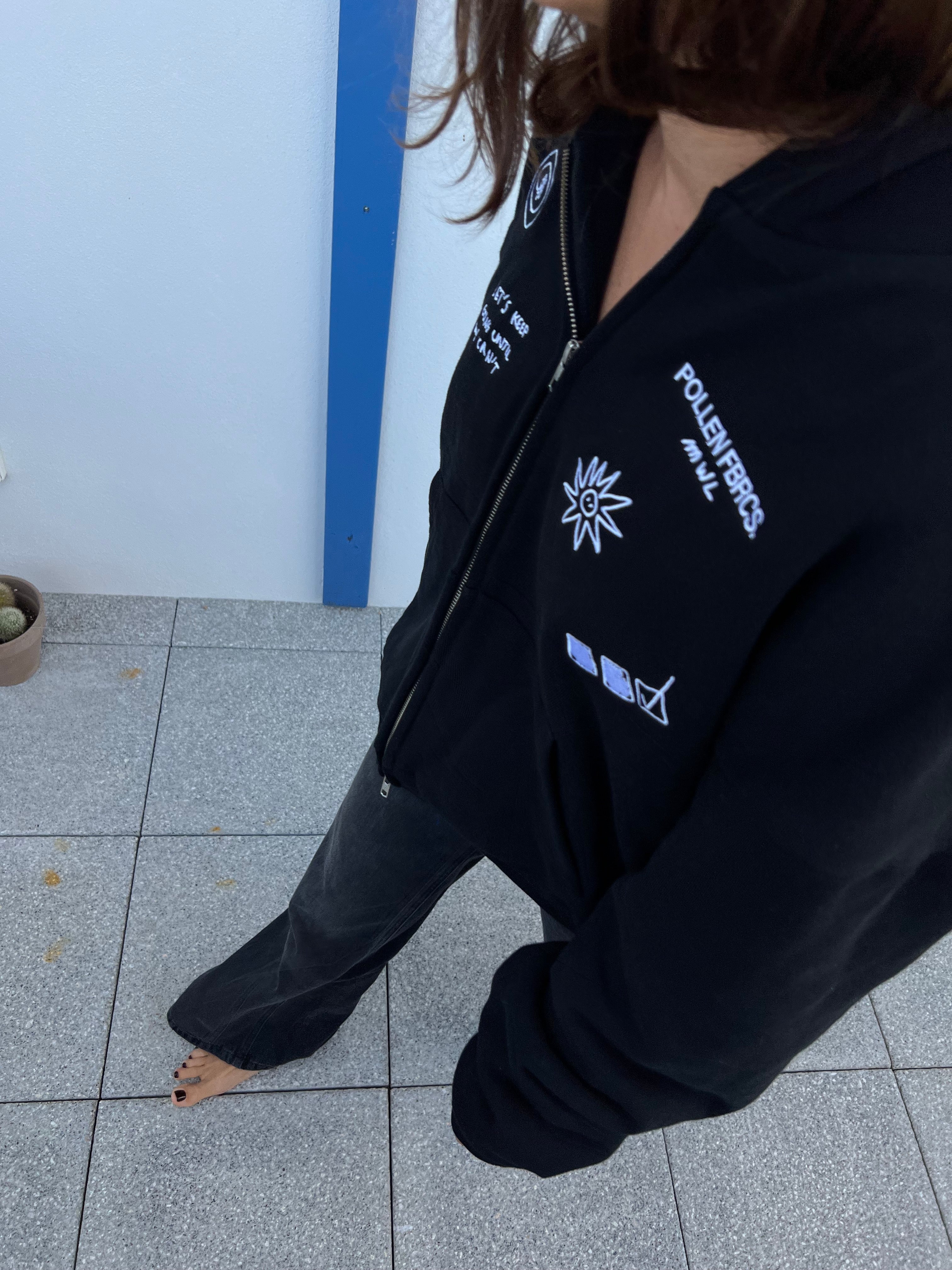 COLD DOUBLE ZIP HOODIE