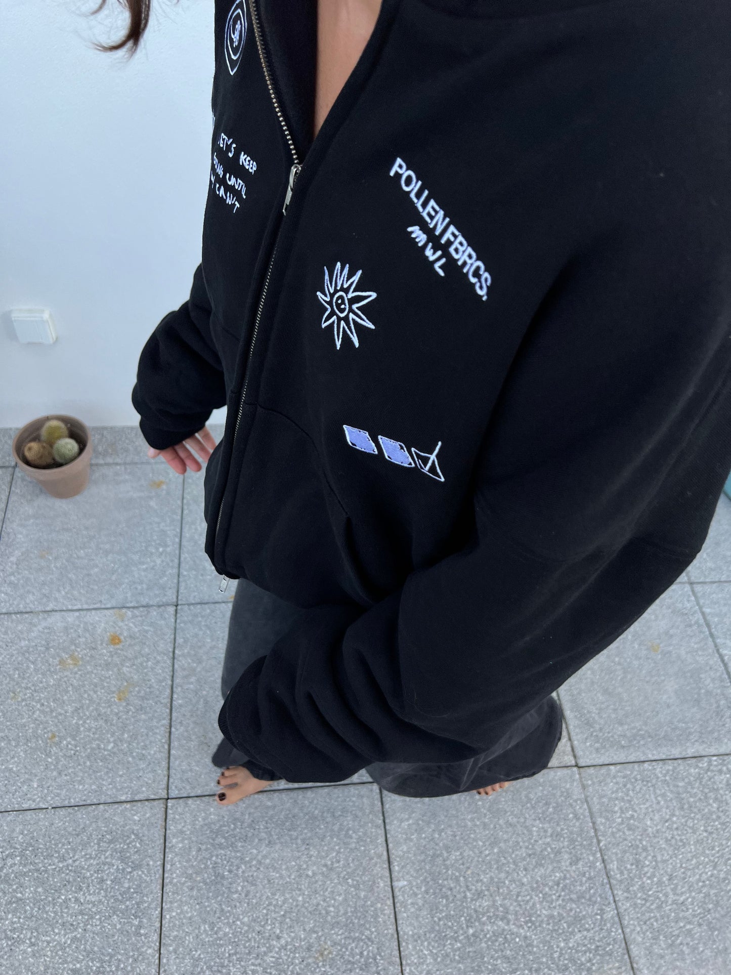 COLD DOUBLE ZIP HOODIE