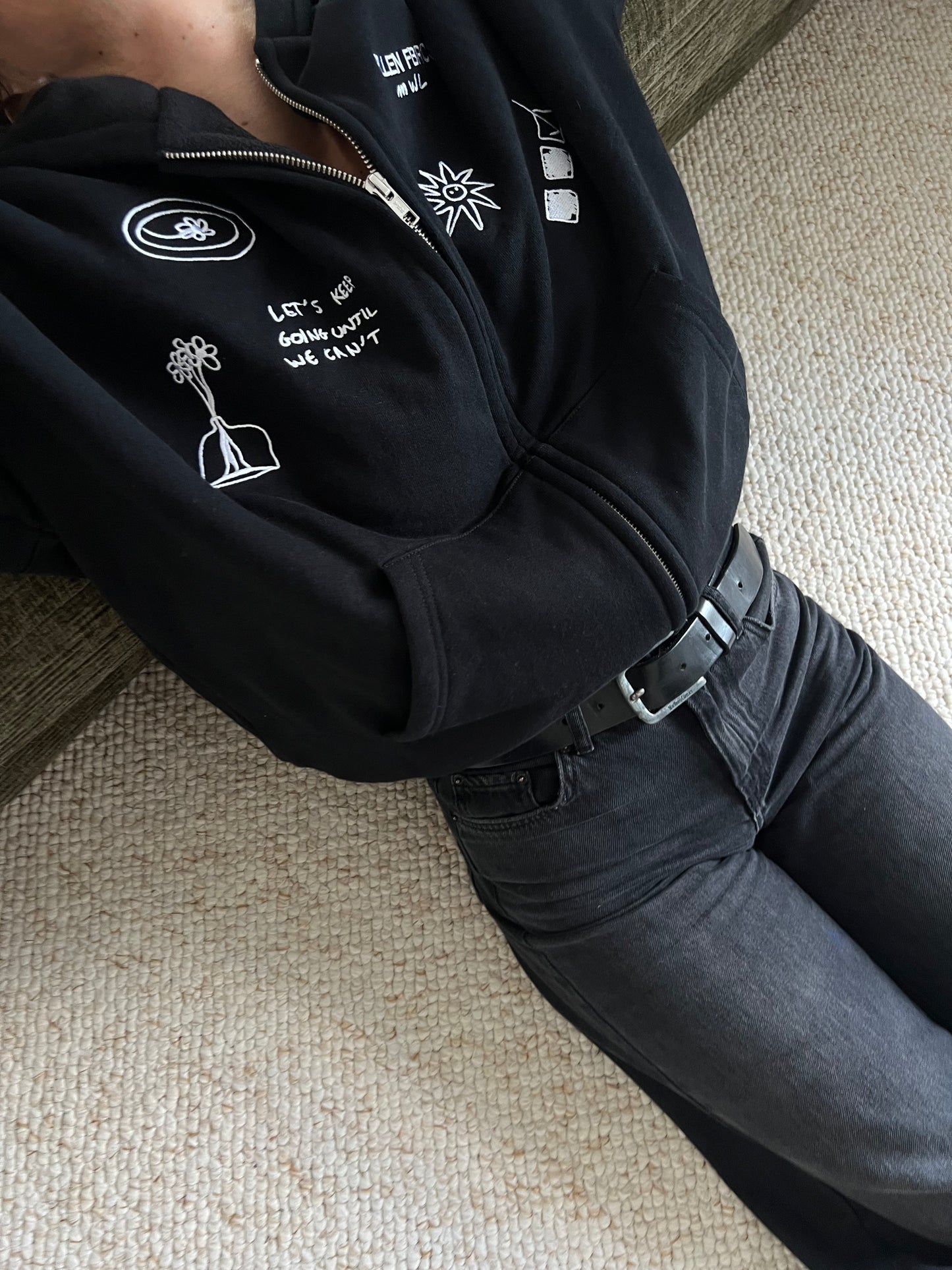 COLD DOUBLE ZIP HOODIE