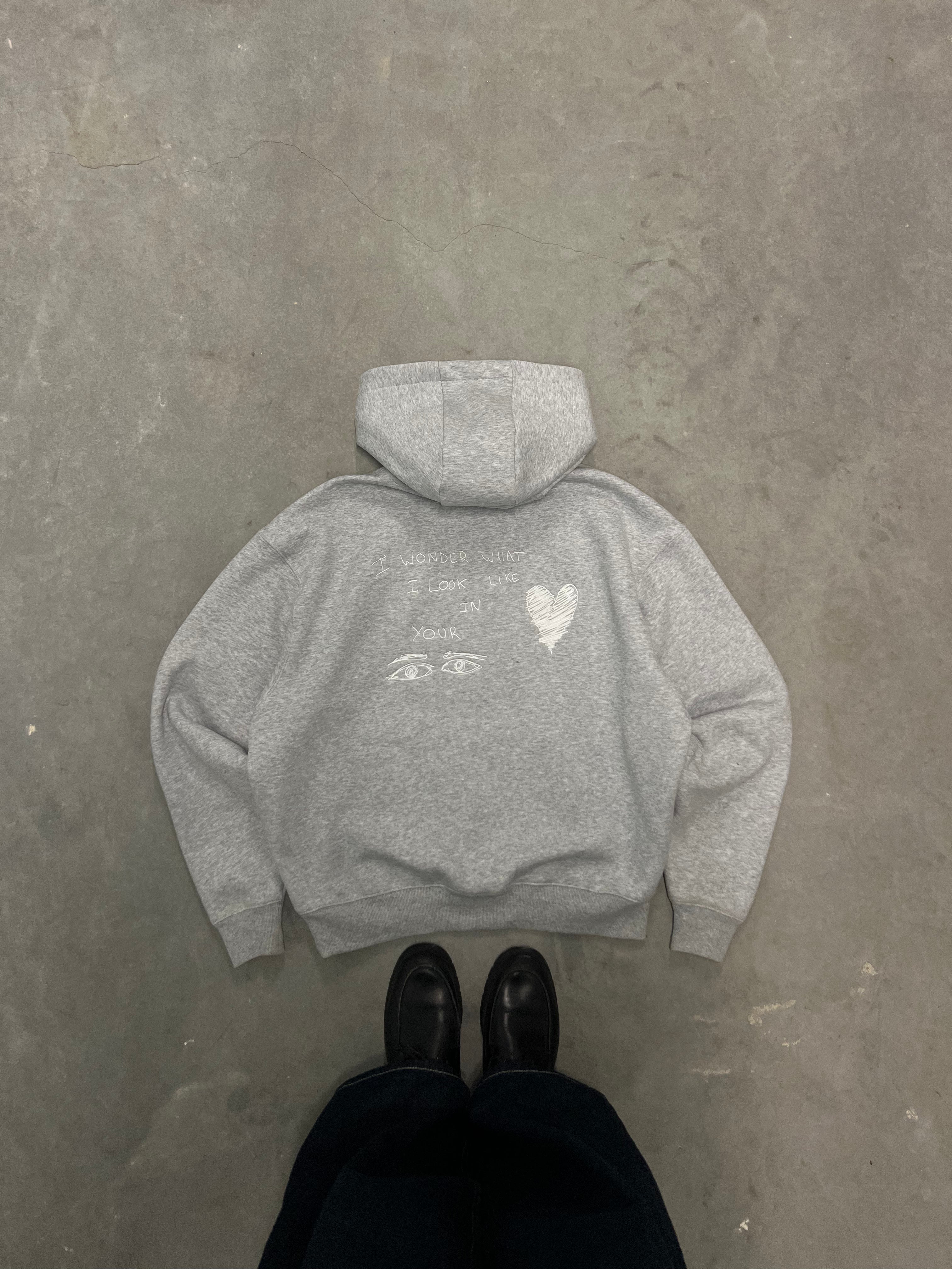 IN YOUR EYES GREY HOODIE / RESTOCK