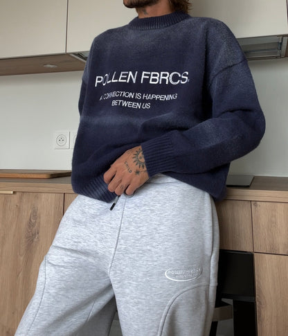 CLASSIC FADED KNIT BLU