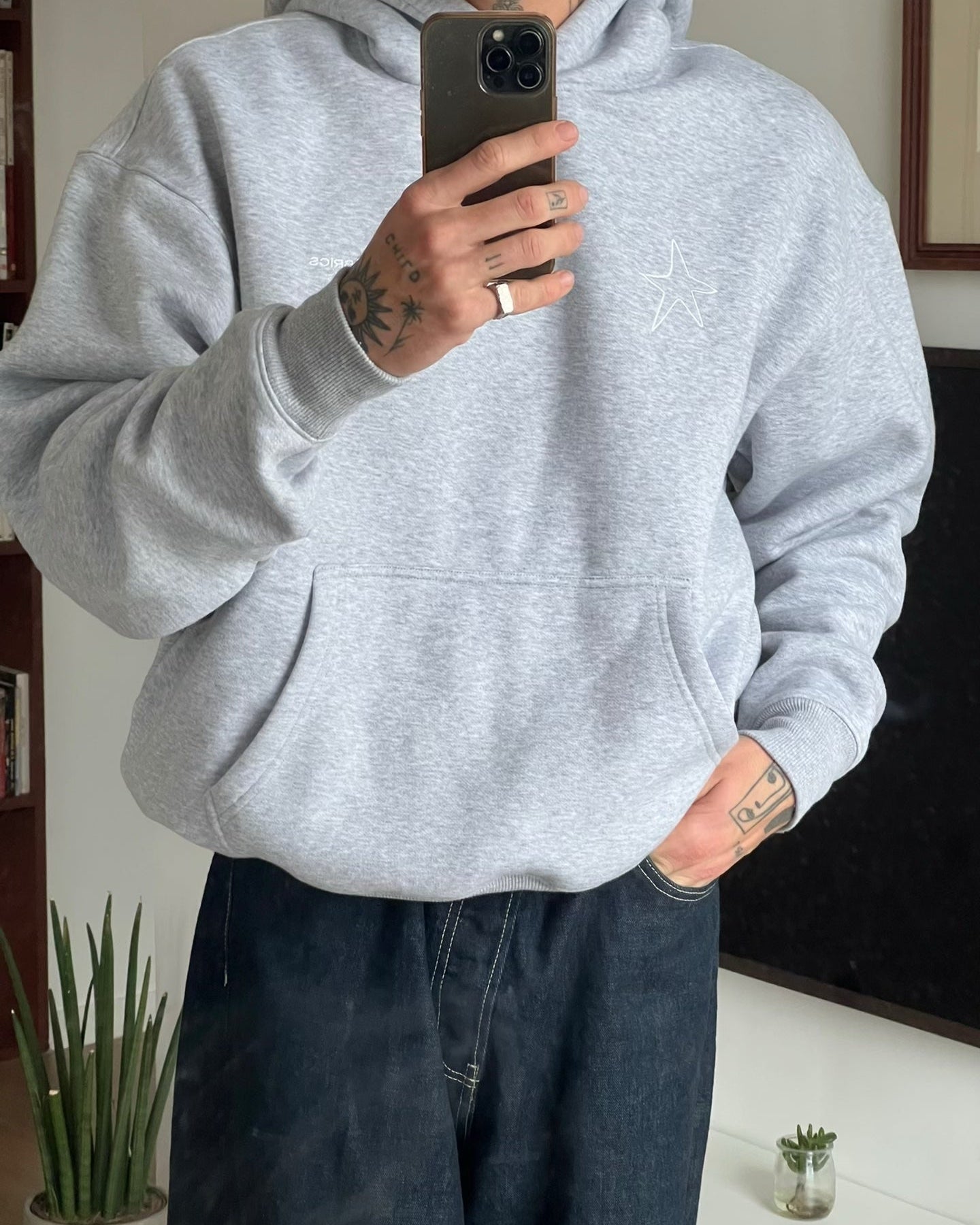 IN YOUR EYES GREY HOODIE / RESTOCK