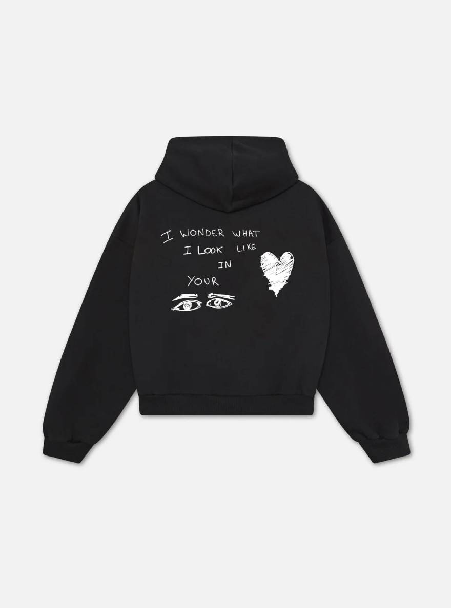 IN YOUR EYES BLK HOODIE