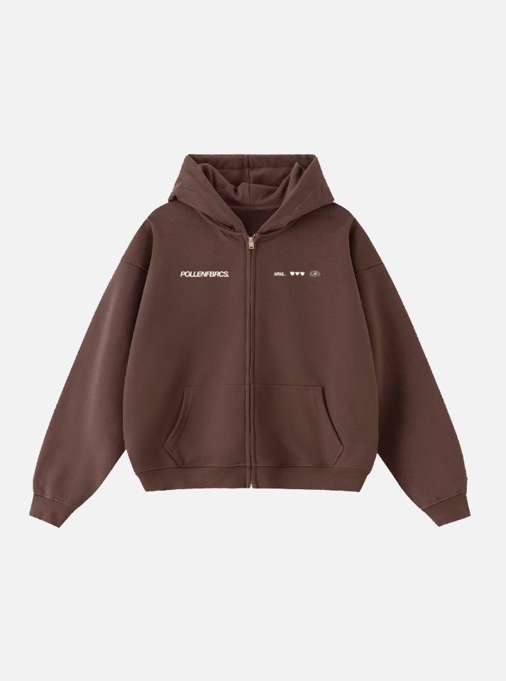 LET'S CREATE ART HOODIE DOUBLE ZIP