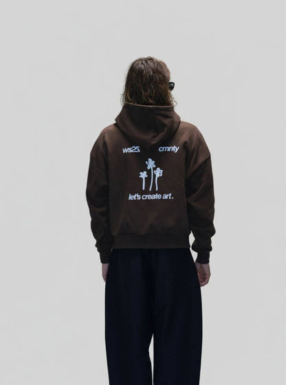 LET'S CREATE ART HOODIE DOUBLE ZIP